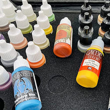 Load image into Gallery viewer, Paint Bottle Storage Carry Case with Handle - Fits up to 60 Bottles