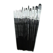 Load image into Gallery viewer, 15 Piece Paint Brush Set