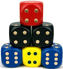 Load image into Gallery viewer, Large Wooden Dice Set