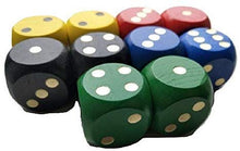 Load image into Gallery viewer, Large Wooden Dice Set
