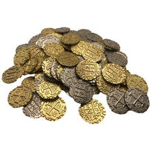 Load image into Gallery viewer, Metal Treasure Coins x 100