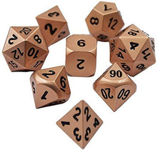 Load image into Gallery viewer, 8 Piece Dice Set and Case