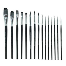 Load image into Gallery viewer, 15 Piece Paint Brush Set
