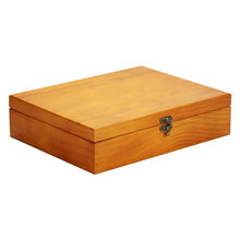 Load image into Gallery viewer, Wooden Box - Large Magnetic Box with Antique Latch Discreet Gift

