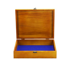 Load image into Gallery viewer, Wooden Box - Large Magnetic Box with Antique Latch Discreet Gift
