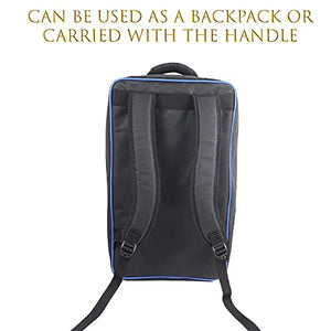 Premium Portable Board Game Storage Travel Bag (Blue)