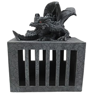 Amazing Hand Painted Resin Dice Jail Statue - Perfect for DnD and Other RPG