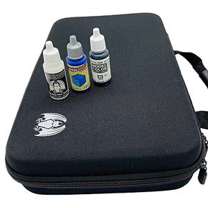 Paint Bottle Storage Carry Case with Handle - Fits up to 60 Bottles