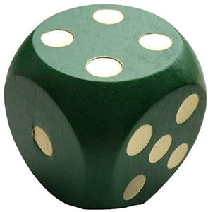 Large Wooden Dice Set