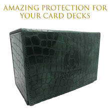Load image into Gallery viewer, CCG Deck Box - GREEN DRAGON HIDE
