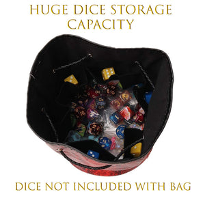 Dice Bag - GREEN DRAGON HIDE