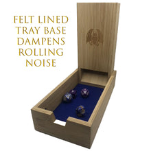 Load image into Gallery viewer, Wooden Dice Tray - Gargoyle
