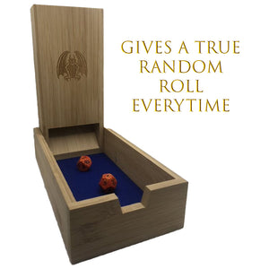 Wooden Dice Tray - Gargoyle