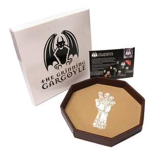 Dice Rolling Tray - Claw of the Ghoul - Octagonal