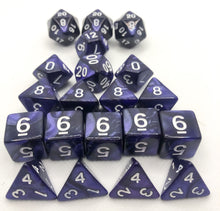 Load image into Gallery viewer, 20 piece Marble Dice Set and Rolling Tray
