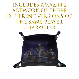 Fantasy RPG Character Dice Tray Set