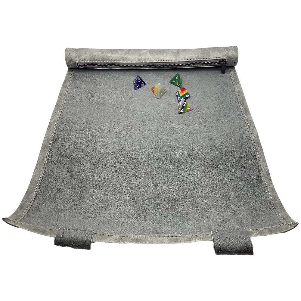 Dice Rolling Mat - Grey - Ghoul