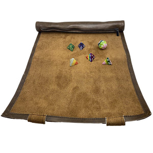 Dice Rolling Mat - Brown - Ghoul