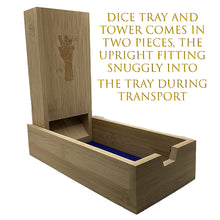 Load image into Gallery viewer, Wooden Dice Tray - Ghoul
