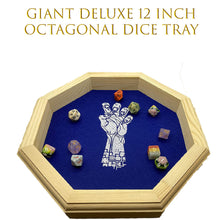 Load image into Gallery viewer, Dice Rolling Tray - Ghoul - Octagonal
